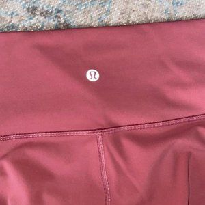 Pink Lulu Lemon Leggings